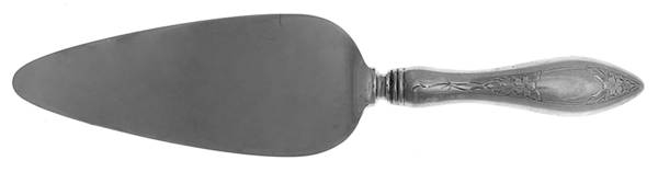 Lady Claire-Hand Engraved (Sterling, 1925) Pie Server with Stainless Blade