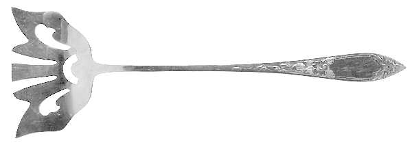 Lady Claire-Hand Engraved (Sterling, 1925) Bacon Fork (All Solid Piece)