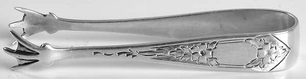 Lady Claire-Hand Engraved (Sterling, 1925) Bon Bon Tongs