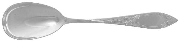Lady Claire-Hand Engraved (Sterling, 1925) Preserve Spoon