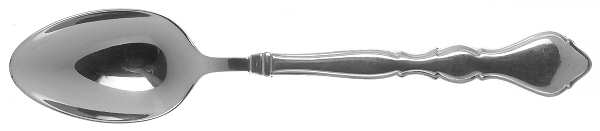 Litchfield (Pewter, Satin Handle, Glossy Bowl) Place/Oval Soup Spoon