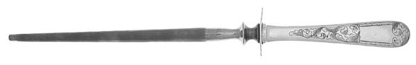 Mayflower (Sterling, 1846) Small Knife Sharpener W/Sterling Guard
