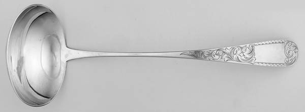 Mayflower (Sterling, 1846) Oyster Ladle Solid Piece