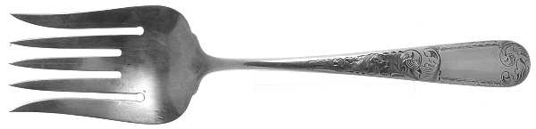 Mayflower (Sterling, 1846) Solid Salad Serving Fork