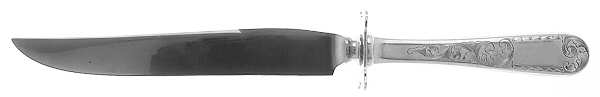 Mayflower (Sterling, 1846) Small Carving Knife W/Sterling Guard