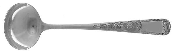 Mayflower (Sterling, 1846) Solid Piece Cream Ladle