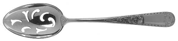 Mayflower (Sterling, 1846) Pierced Tablespoon (Serving Spoon)