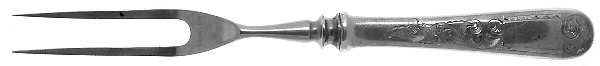 Mayflower (Sterling, 1846) Individual 2-Prong Stainless Bird Fork