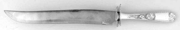 Mayflower (Sterling, 1846) Large Carving/Roast Knife StnlBl w/Sterling Guard