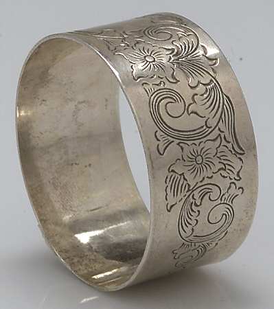 Sterling Hollowware Napkin Ring
