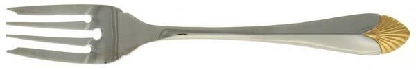 Morning Glow Gold (Stainless, Gold Accent) Individual Salad Fork
