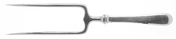 Old Maryland-Plain (Sterling, 1850) Large Joint/Roast Holder Fork