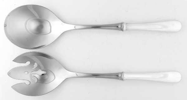 Old Maryland-Plain (Sterling, 1850) 2 Pc Salad Set with Stainless Bowl