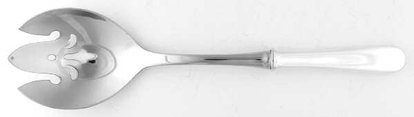 Old Maryland-Plain (Sterling, 1850) Salad Serving Fork with Stainless Prongs