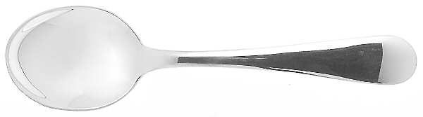 Old Maryland-Plain (Sterling, 1850) Straight Handle Baby Spoon