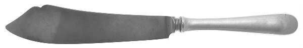 Old Maryland-Plain (Sterling, 1850) Cake Slicer with Stainless Blade