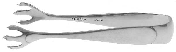 Old Maryland-Plain (Sterling, 1850) Small Sugar Tongs