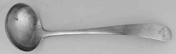 Old Maryland-Plain (Sterling, 1850) Solid Piece Cream Ladle