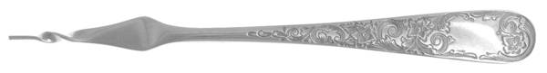Old Maryland-Engv (Sterling, 1936, No Monos) 1 Twisted Tine Butter Pick