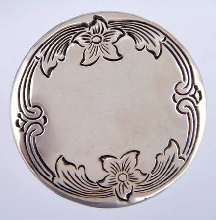 Old Maryland-Engv (Sterling, 1936, No Monos) Brooch