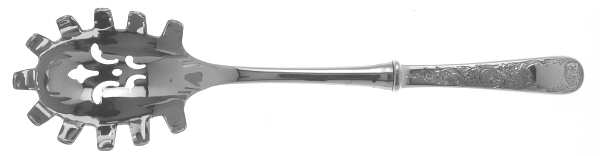 Old Maryland-Engv (Sterling, 1936, No Monos) Pasta Server with Stainless Bowl
