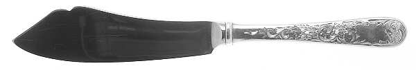Old Maryland-Engv (Sterling, 1936, No Monos) Hollow Handle Master Butter Knife
