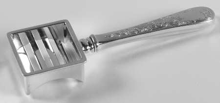 Old Maryland-Engv (Sterling, 1936, No Monos) Corn Butterer with Silverplate Bowl