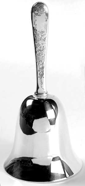 Old Maryland-Engv (Sterling, 1936, No Monos) Plated Bell with Sterling Handle