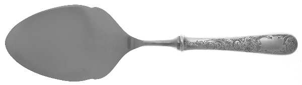 Old Maryland-Engv (Sterling, 1936, No Monos) Pastry Server with Stainless Blade