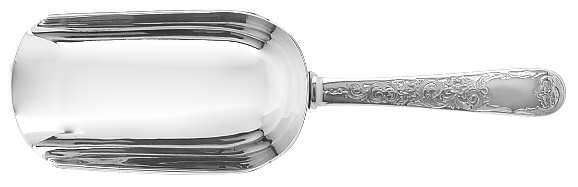 Old Maryland-Engv (Sterling, 1936, No Monos) Ice Scoop with Stainless Bowl