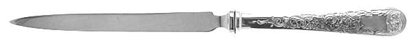 Old Maryland-Engv (Sterling, 1936, No Monos) Letter Opener with Stainless Blade