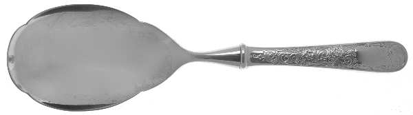 Old Maryland-Engv (Sterling, 1936, No Monos) Serving Spoon with Stainless Bowl