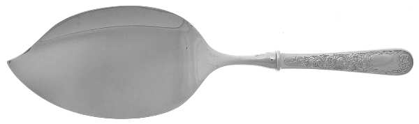 Old Maryland-Engv (Sterling, 1936, No Monos) Fish Serving Knife w/Unengraved Stainless Blade