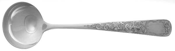 Old Maryland-Engv (Sterling, 1936, No Monos) Mayonnaise Ladle