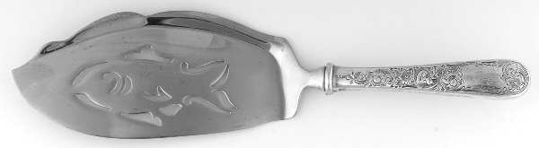Old Maryland-Engv (Sterling, 1936, No Monos) Large Ice Cream Slicer with Stainless Blade