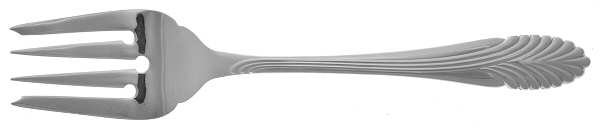 Palmyra (Stainless) Medium Solid Cold Meat Serving Fork