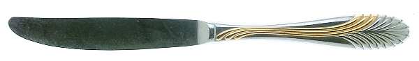 Palmyra-Gold (Stainless, Gold Accent) Modern Hollow Knife