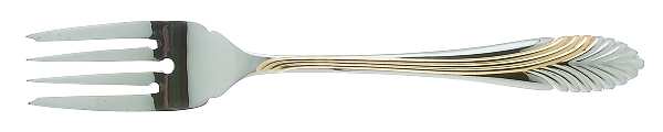 Palmyra-Gold (Stainless, Gold Accent) Individual Salad Fork