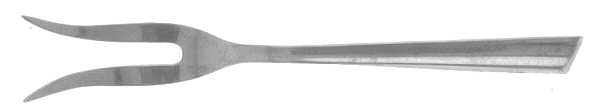 Personna (Sterling, 1959, No Monograms, Glossy) Lemon Fork