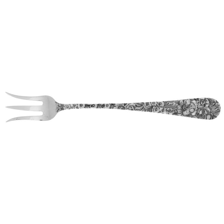 Princess-Hand Chased (Sterling, 1915) Oyster/Cocktail Fork