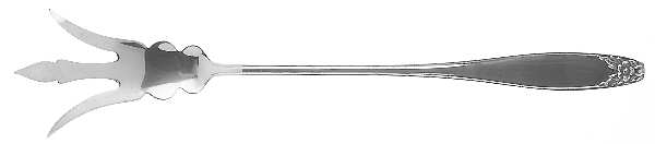 Puritan (Sterling, 1922) Large Lettuce Serving Fork