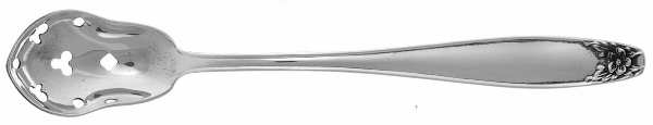 Puritan (Sterling, 1922) Pierced Bowl Short Handle Olive Spoon