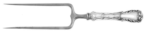 Quadrille (Sterling, 1950) Large Joint/Roast Holder Fork