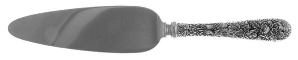 Repousse (Sterling, 1828) Pie Server with Stainless Blade