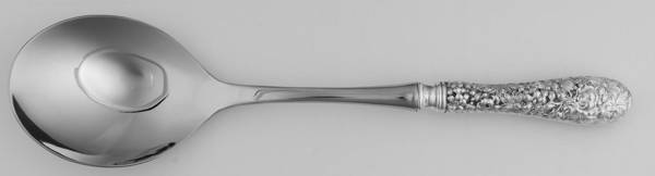 Repousse (Sterling, 1828) Salad Servng Spoon with Stainless Bowl