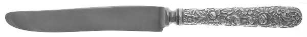 Repousse (Sterling, 1828) Knife-New French/Hollow Full Repousse