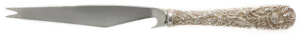 Repousse (Sterling, 1828) Hollow Handle Bar Knife