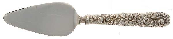 Repousse (Sterling, 1828) Cheese Server with Silverplate Blade