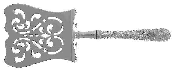 Repousse (Sterling, 1828) Petite Fours Server with Silverplate Hood