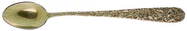 Repousse-Gold Vermeil (Sterling) Infant Feeding Spoon